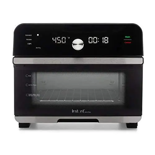 Instant Omni Plus 18-Liter 10-in-1 Air Fryer Toaster Oven – Rotisserie, Dehydrator, Pizza & Reheat Functions