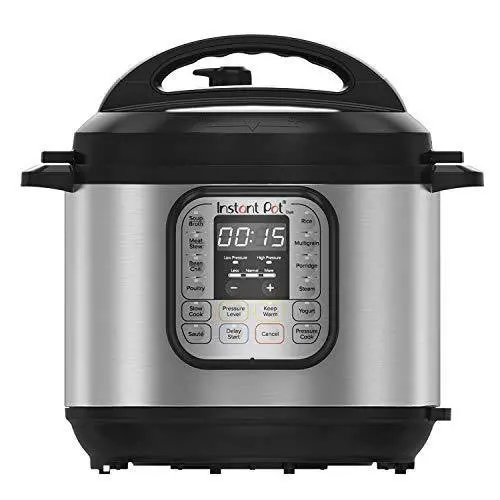 Instant Pot Duo 6-Quart 7-in-1 Electric Pressure Cooker – One-Touch Programs for Cooking, Steaming, Yogurt Making & More