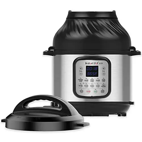Instant Pot Duo Crisp + Air Fryer 11-in-1 Electric Pressure Cooker (8-Quart, 14 Smart Programs)