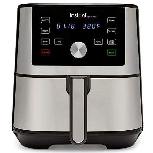 Instant Pot Vortex Plus 6-in-1 Air Fryer – 6-Quart One-Touch Smart Cooker with Air Fry, Roast, Broil, Bake, Reheat & Dehydrate