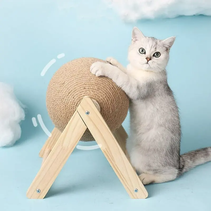 Interactive Cat Scratching Ball Toy for Indoor Play