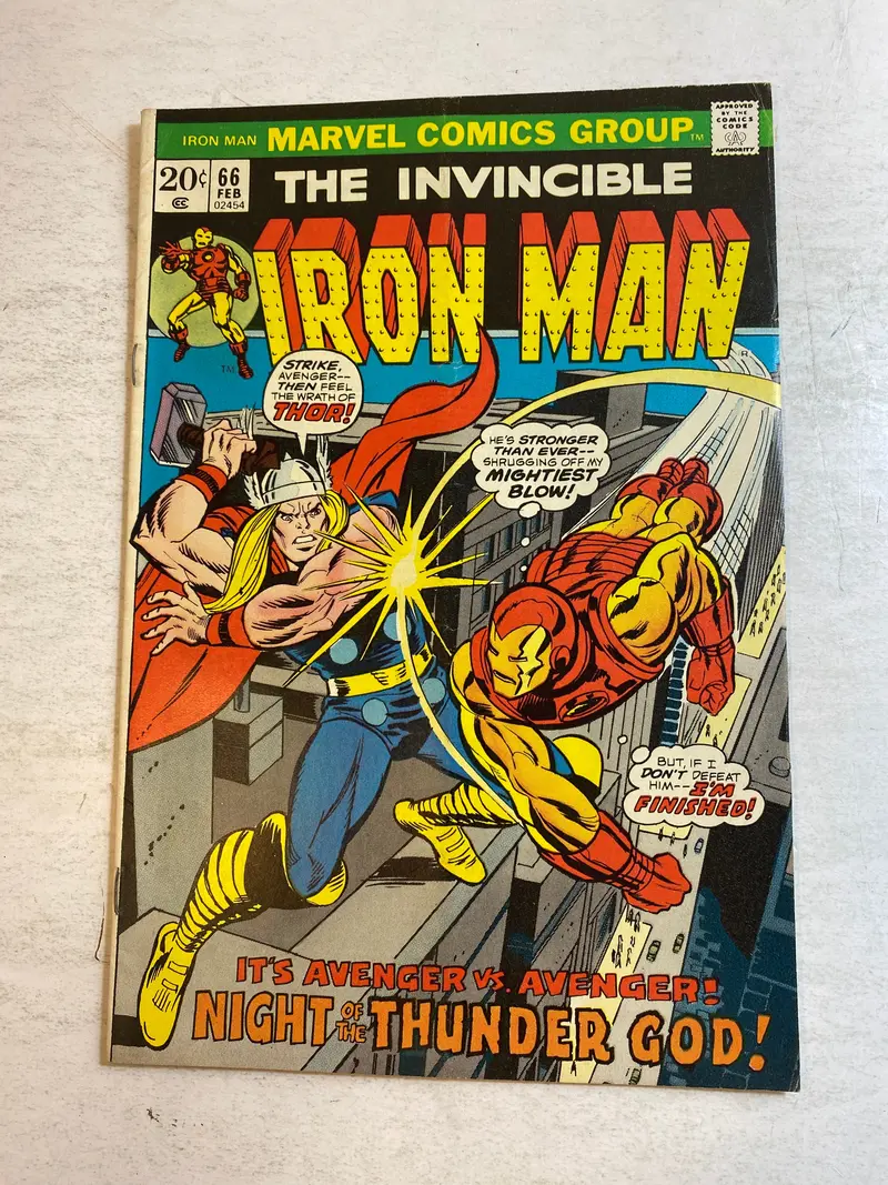 Iron Man #66 – Marvel Comics Issue from 1974