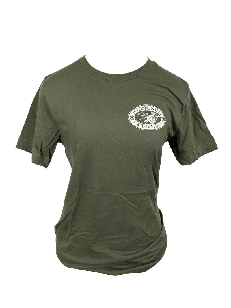 Kettunen Center Army Green Pine Cone Graphic T-Shirt – Small