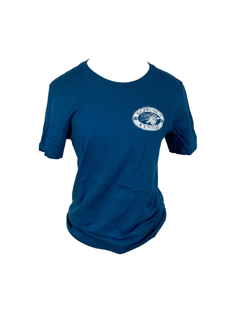 Kettunen Center Blue Pine Cone Graphic Tee – Small