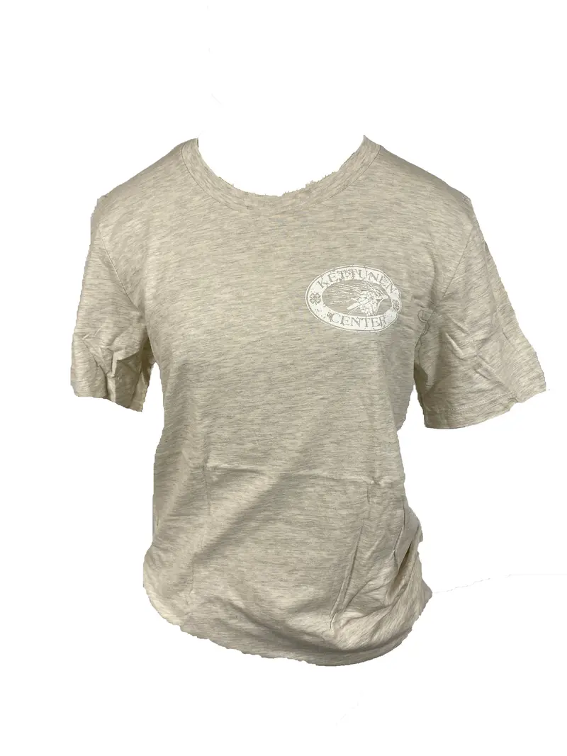 Kettunen Center Heather Cream Pine Cone Graphic Tee – Small