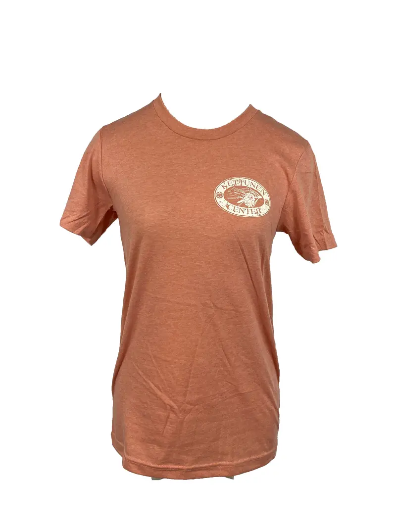 Kettunen Center Heather Peach Pine Cone T-Shirt – Small