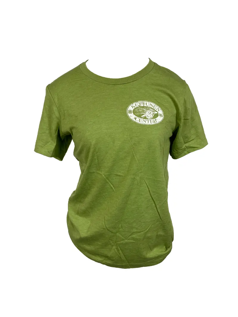 Kettunen Center Light Heather Green Pine Cone T-Shirt – Small
