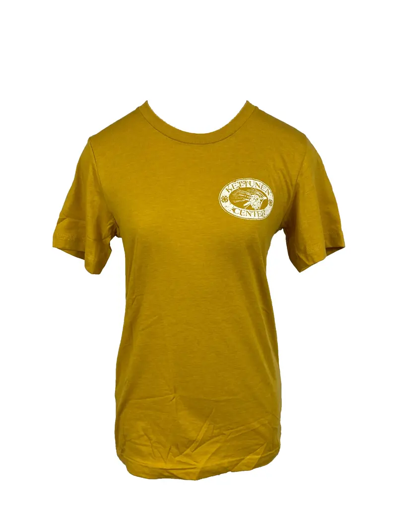Kettunen Center Mustard Pine Cone Graphic T-Shirt – Small