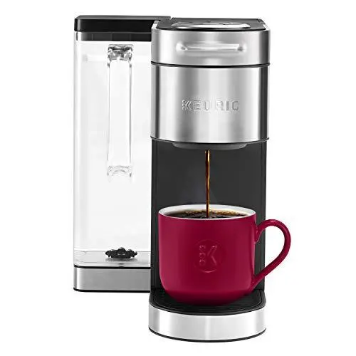 Keurig K-Supreme Plus Stainless Steel Coffee Maker – Single-Serve Brewer with MultiStream Extraction & Programmable Timer