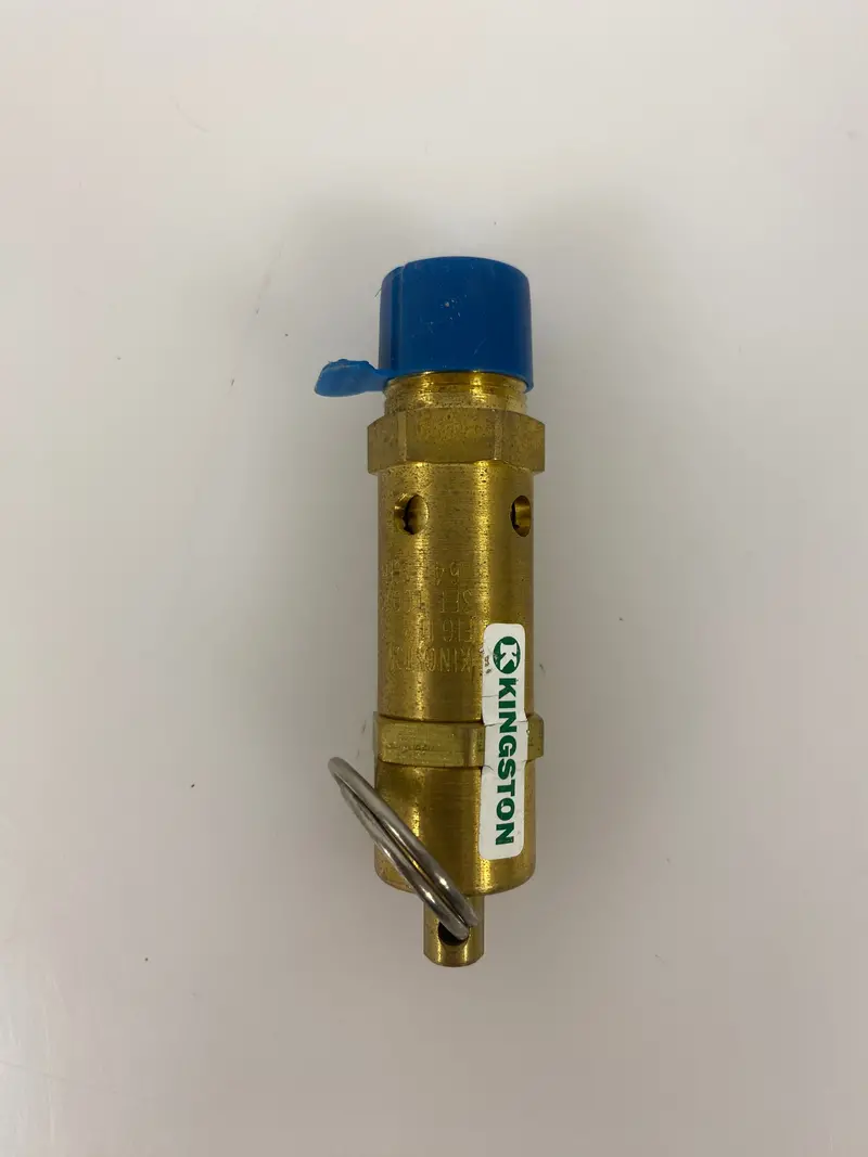 Kingston Press A-Series Pressure Relief Valve – 3/8″ NPT Inlet, Adjustable Set Point