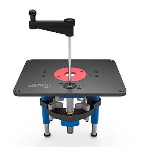 KREG PRS5000 Precision Router Lift System – Heavy-Duty Aluminum Construction