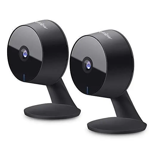 Laview 1080P AI Home Security Camera Kit (2-Pack) – Human Detection, Night Vision, Two-Way Audio, Local SD + Cloud Storage