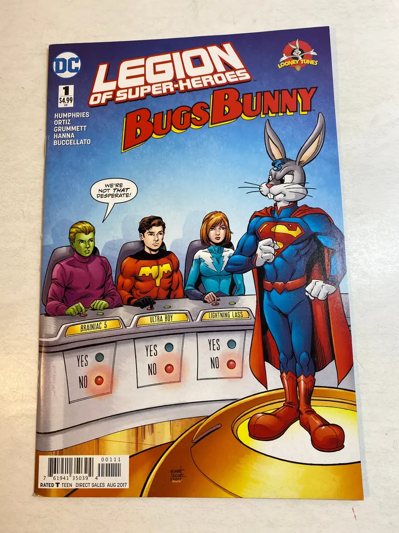 Legion of Superheroes Meets Bugs Bunny – DC Comic, 2017