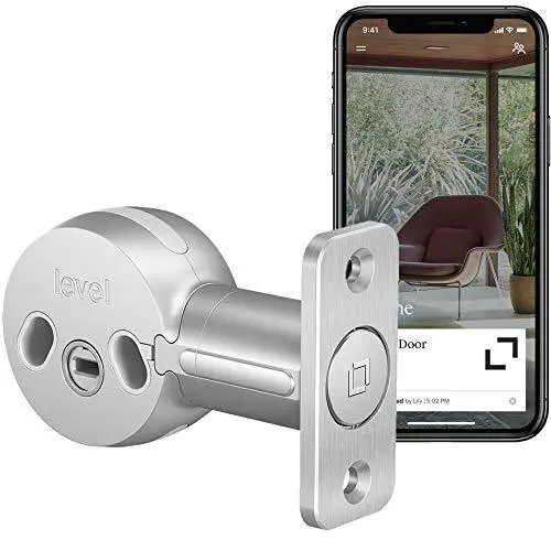 Level Bolt Smart Deadbolt – Invisible Bluetooth Lock with Keyless Entry & Apple HomeKit/Ring Compatibility