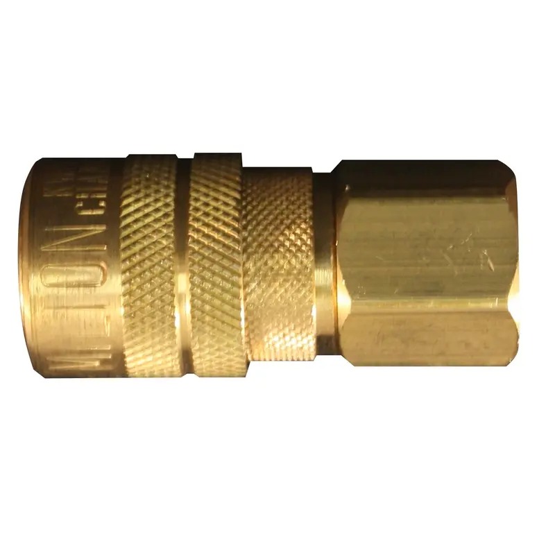 M-STYLE® Quick-Connect Brass Air Coupler — 3/8″ NPT Female Industrial Grade
