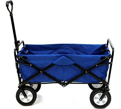 Mac Sports WTC-111 Heavy-Duty Blue Outdoor Utility Wagon