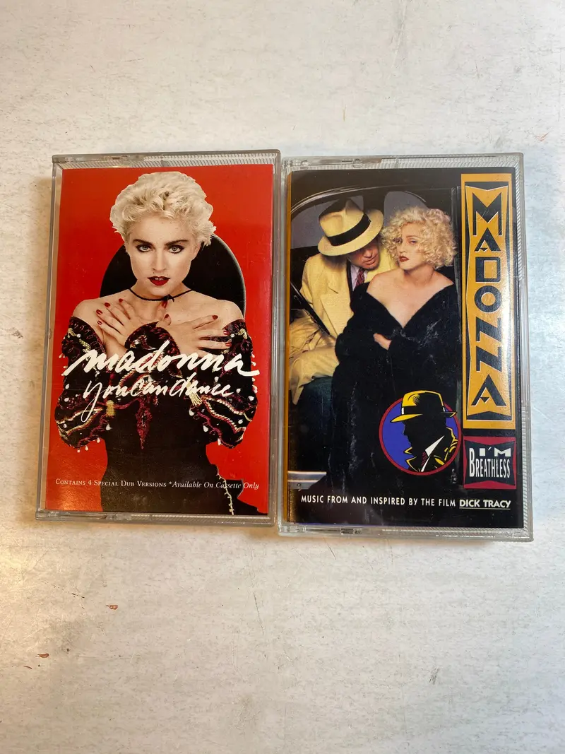 Madonna Cassette Bundle: You Can Dance + I’m Breathless (2 Titles)