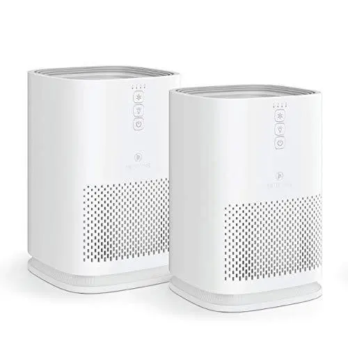 Medify Air MA-14 Dual-Pack White Air Purifier System