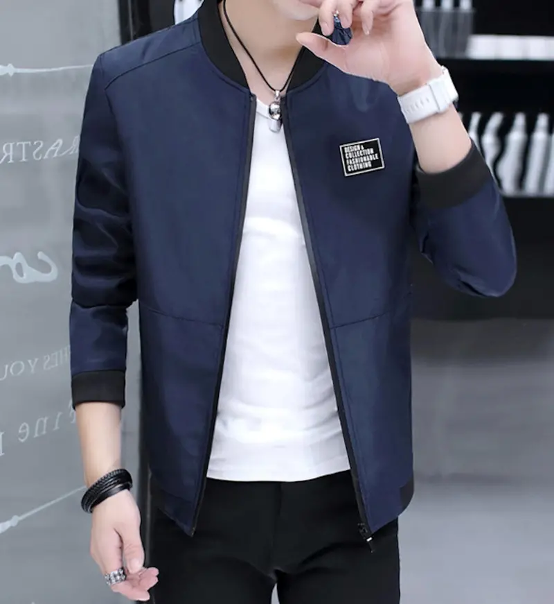 Men’s Lightweight Casual Bomber Jacket