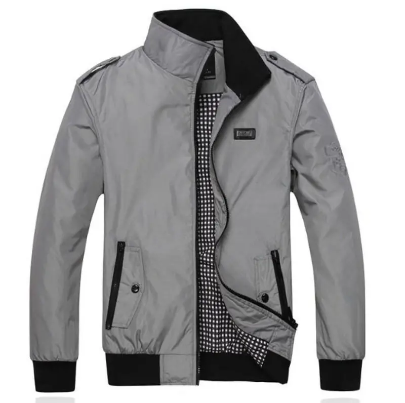 Men’s Vintage-Inspired Pilot-Style Zip-Up Jacket