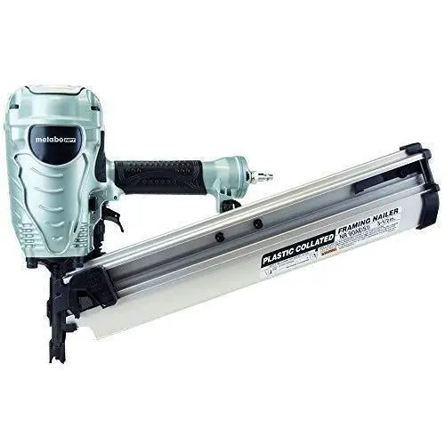 Metabo HPT NR90AES1 21-Degree Framing Nailer for Professional Construction Use