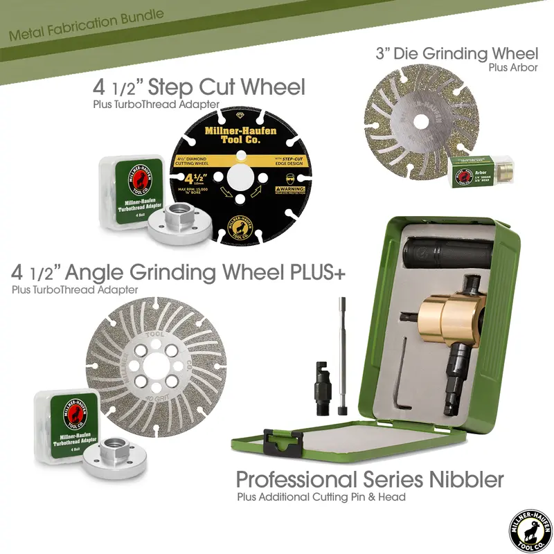 Metal Fabrication Tool Bundle – Precision Shaping & Finishing Kits