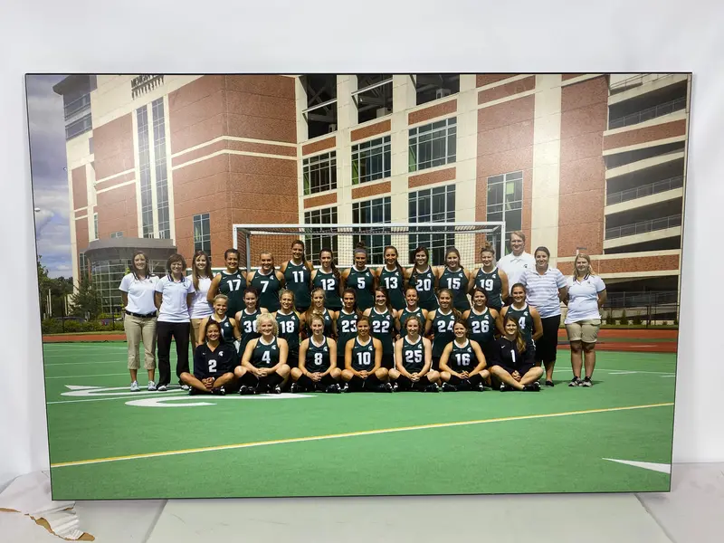Michigan State University Women’s Field Hockey Team Portrait — Large Commemorative Plaque