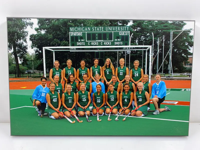 Michigan State Women’s Field Hockey Team Photo #1 — Small Display Plaque