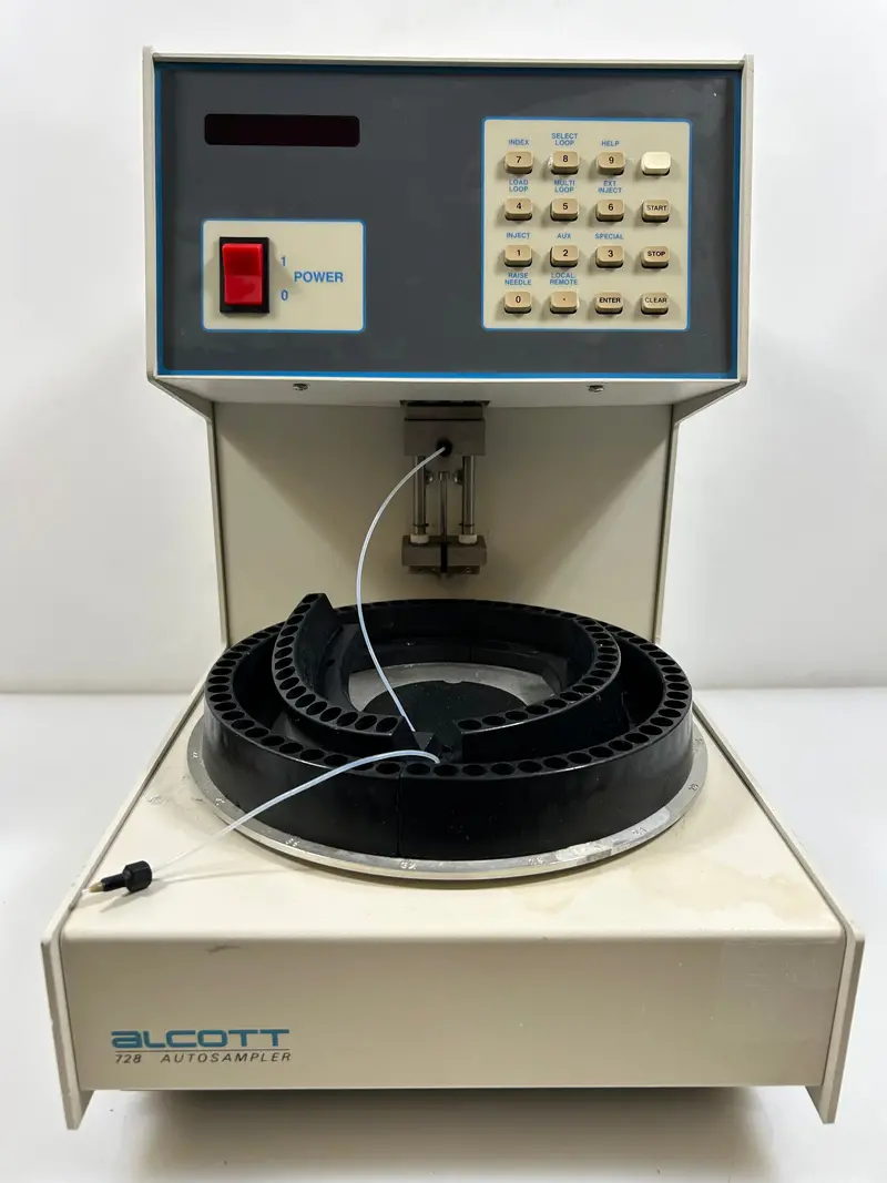 Micromeritics Alcott Model 728 Autosampler – Automated Sample Handler