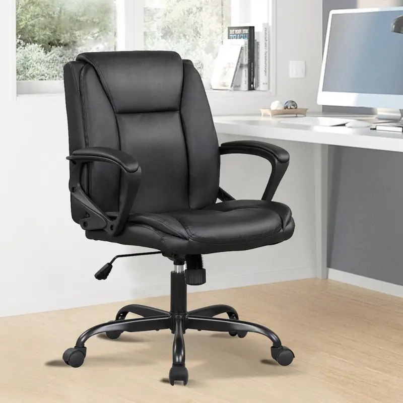 Mid-Back Ergonomic Office Chair – Supportive Task Seating for Workspaces