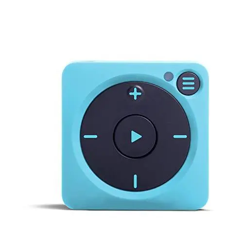 Mighty Vibe Portable Music Player – Standalone Spotify & Amazon Music Device with Bluetooth/Wired Audio, 1,000+ Song Storage, No Smartphone Required (Blue)