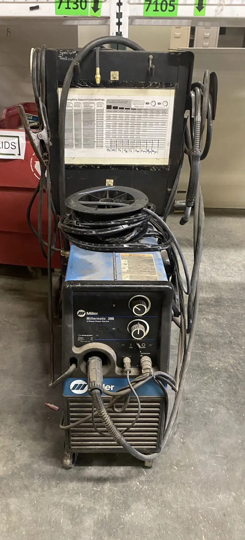 Miller Millermatic 300 MIG Welding Machine – Industrial Duty
