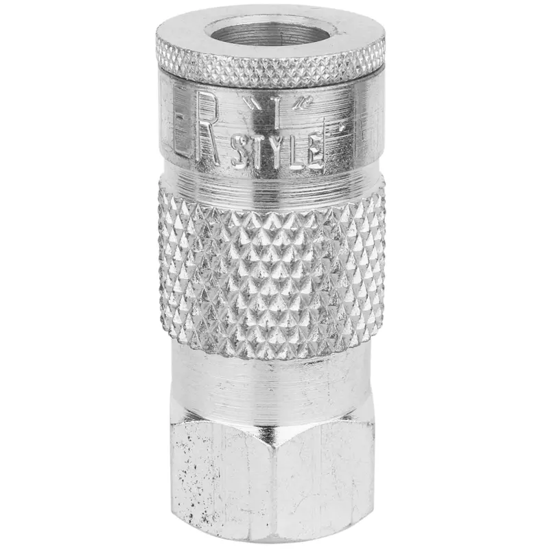Milton S-788ST 3/8-Inch T-Style Steel Quick-Connect Female Coupler – Single Unit
