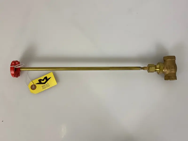 Milwaukee Globe Valve #502 – 1/2″ with 12.5″ Extended Handle, Pack of Twelve