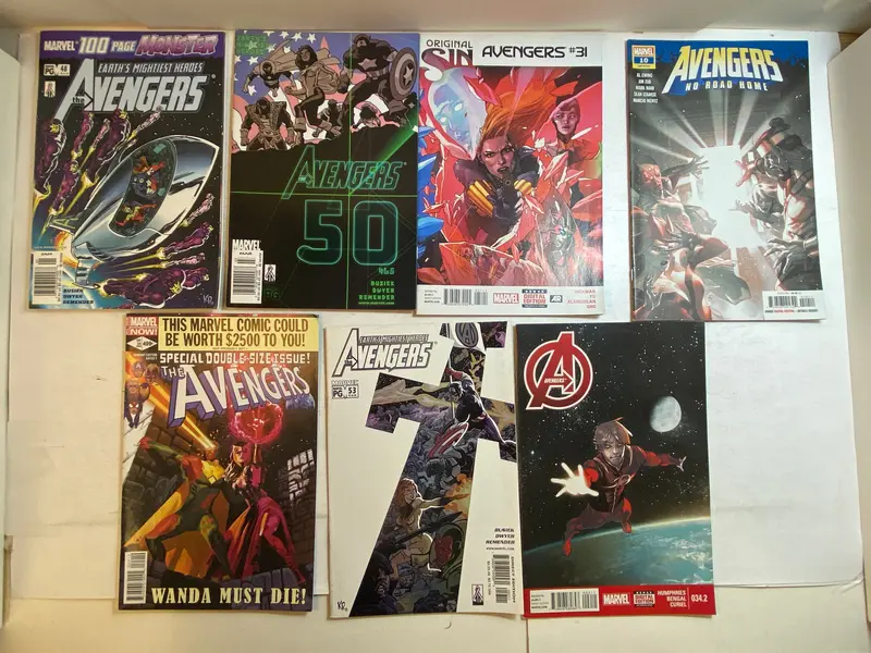 Mixed Avengers Marvel Comics Lot (11 Issues, 1993–2019)