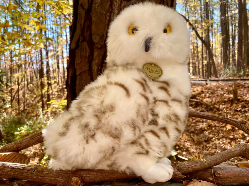 Miyoni Realistic Snowy Owl Figure