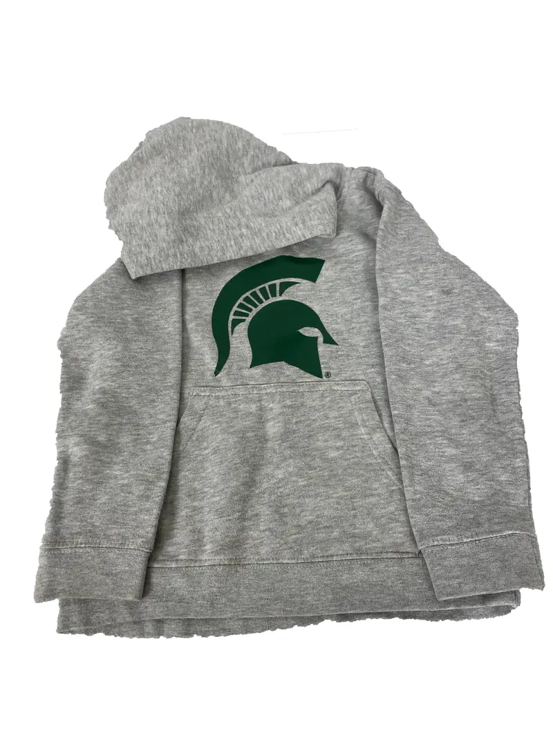 MSU Children’s Gray Hoodie – Size S