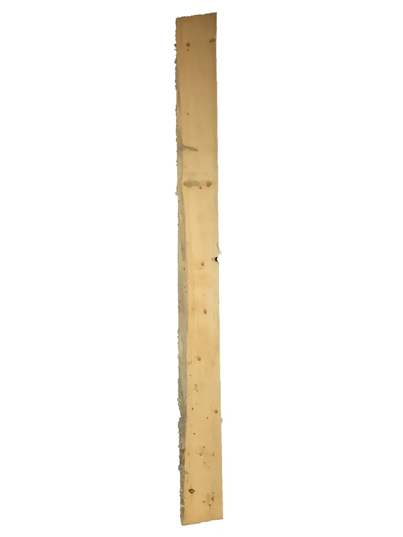 MSU Shadows Large Pine Live Edge Slab – 130″ x 10.5″