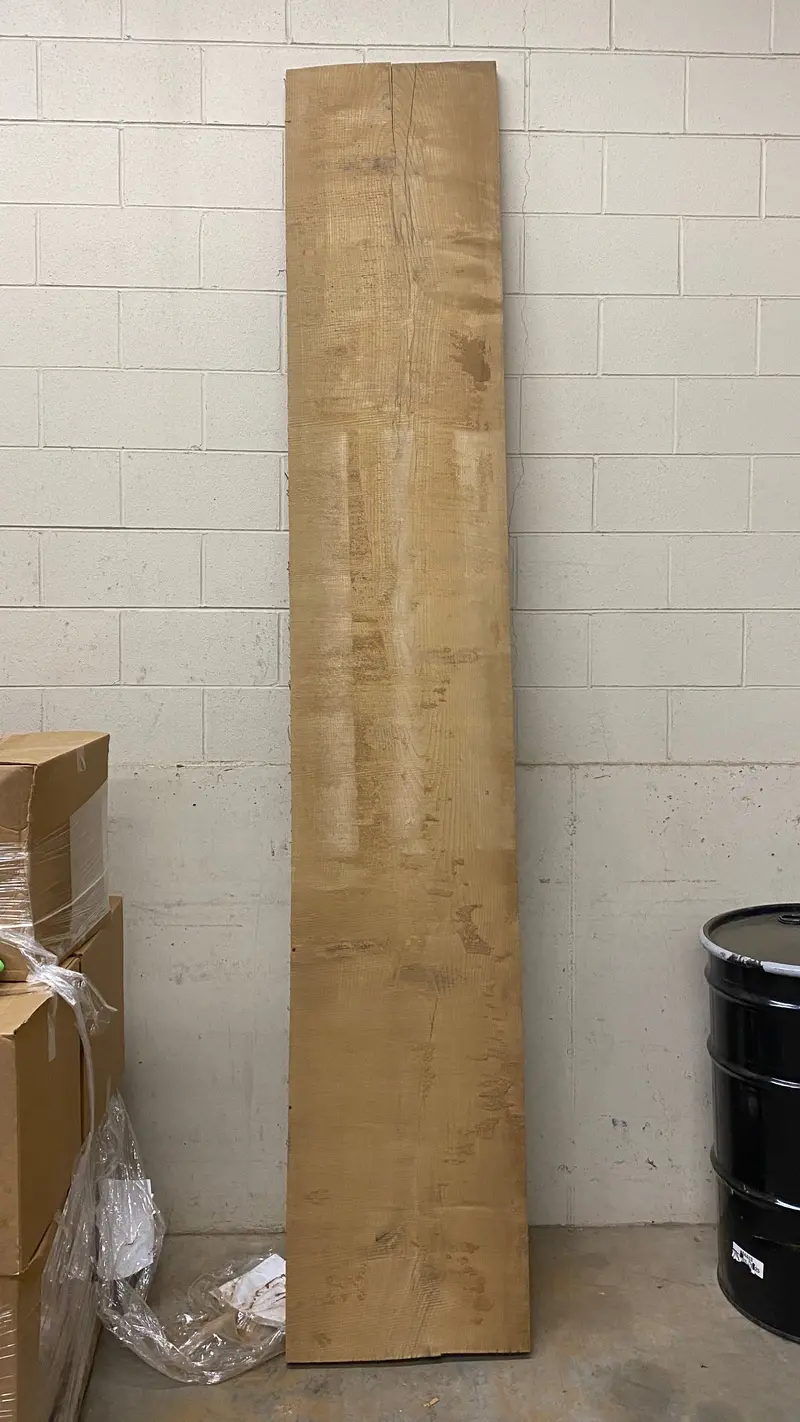 MSU Shadows Live Edge Cork Slab – Natural Wood #6
