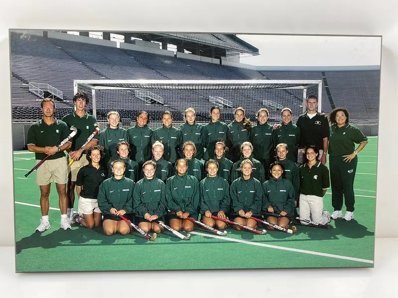 MSU Women’s Field Hockey Team Photo #4 — Small-Sized Collectible Plaque