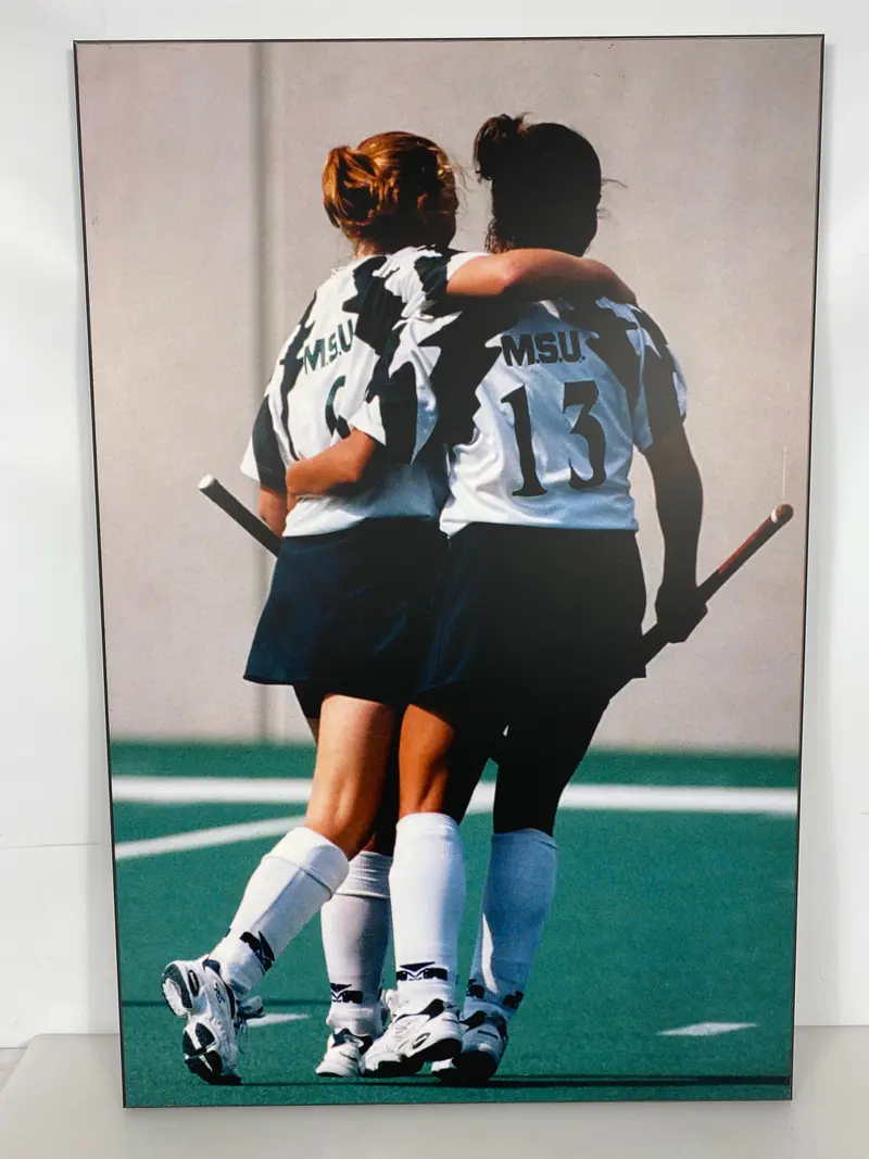 MSU Women’s Field Hockey Teammate Portrait — Medium Photo Plaque