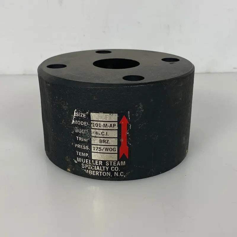 Mueller Steam Specialty Check Valve #CLS125 – 1-1/2″ Inlet, Pack of Two