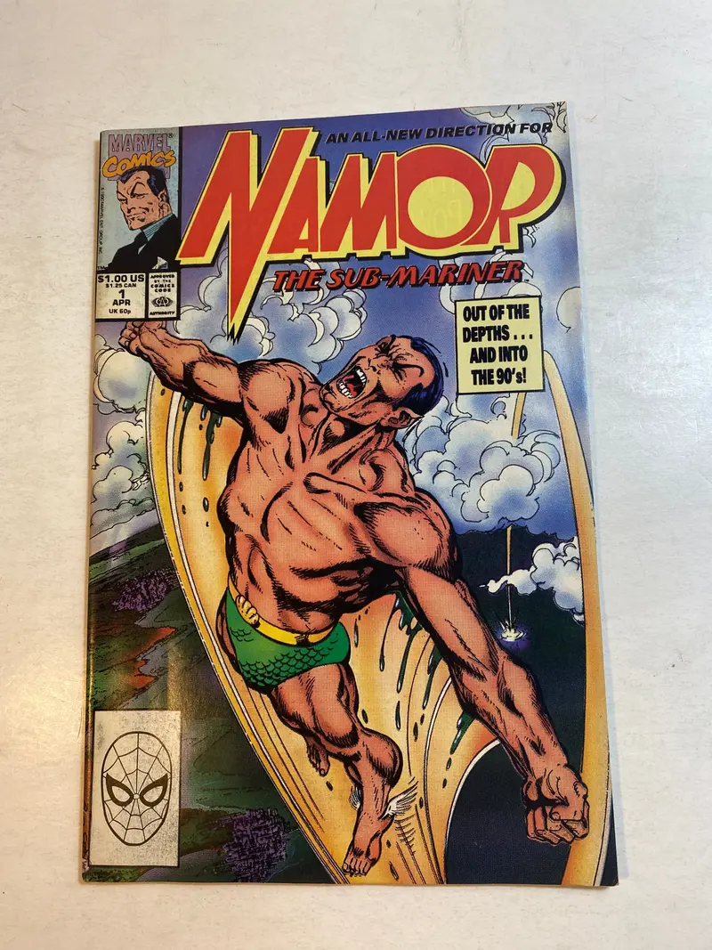 Namor the Sub-Mariner #1 (Marvel Comics, 1990) – Modern Era Debut