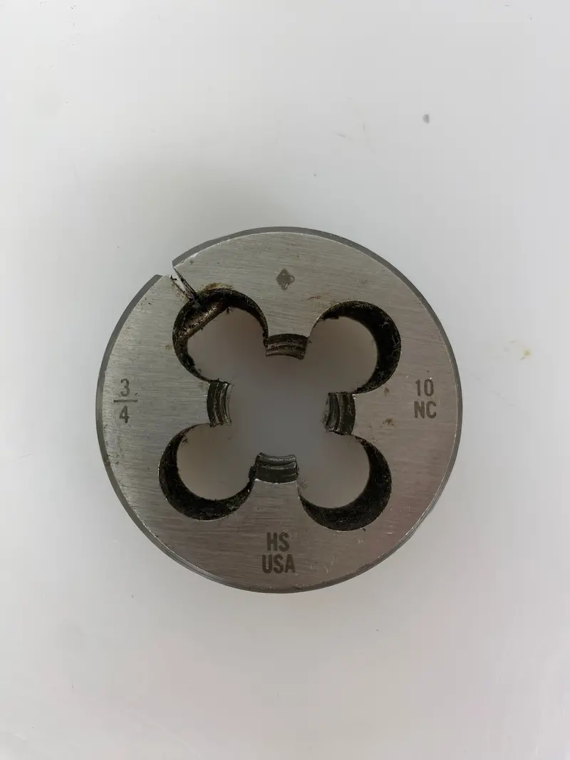 National Coarse Die – 3/4″-10 UNC, Grade 200