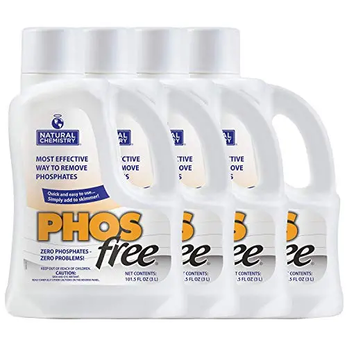 Natural Chemistry Phosfree Pool & Spa Clarifier – 3-Liter Bottle (4-Pack)