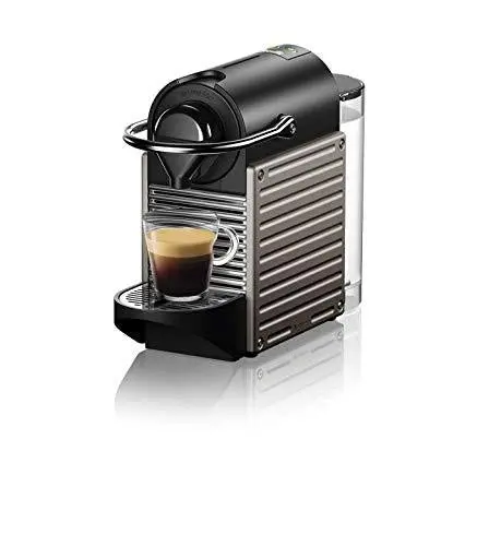 Nespresso Pixie by Breville – Compact Dual-Boiler Espresso Machine with Rapid Heat-Up and Titanium Finish