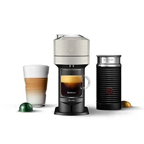 Nespresso Vertuo Next Coffee & Espresso Machine – One-Touch Brewing System with Aeroccino Milk Frother