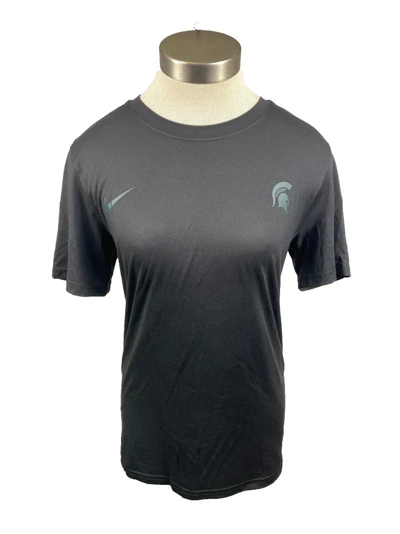 Nike Dri-Fit Black Short-Sleeve Athletic Tee — ‘Serve’ — Men’s Size S