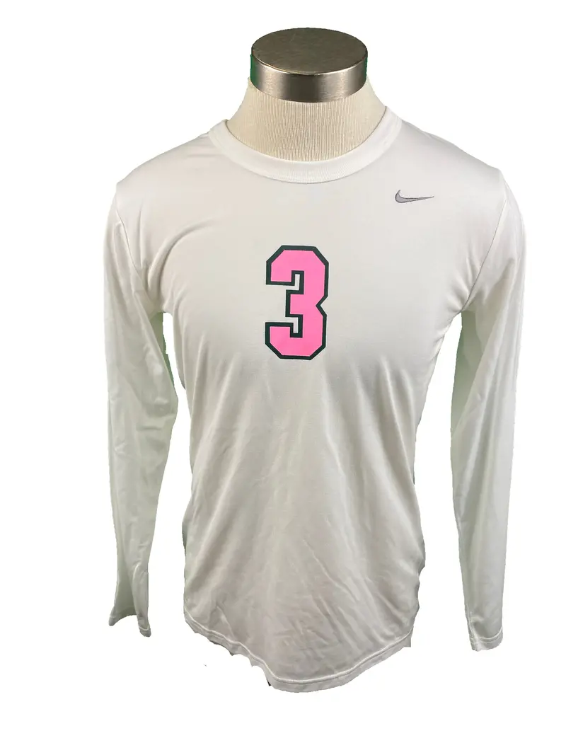 Nike Women’s Breast Cancer Awareness Volleyball Jersey (Long Sleeve, Size L)