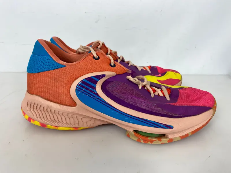 Nike Zoom Freak 4 Basketball Sneakers – Bahamas Colorway